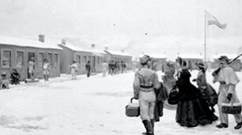 Image of Camp Douglas, courtesy Chicago History Museum